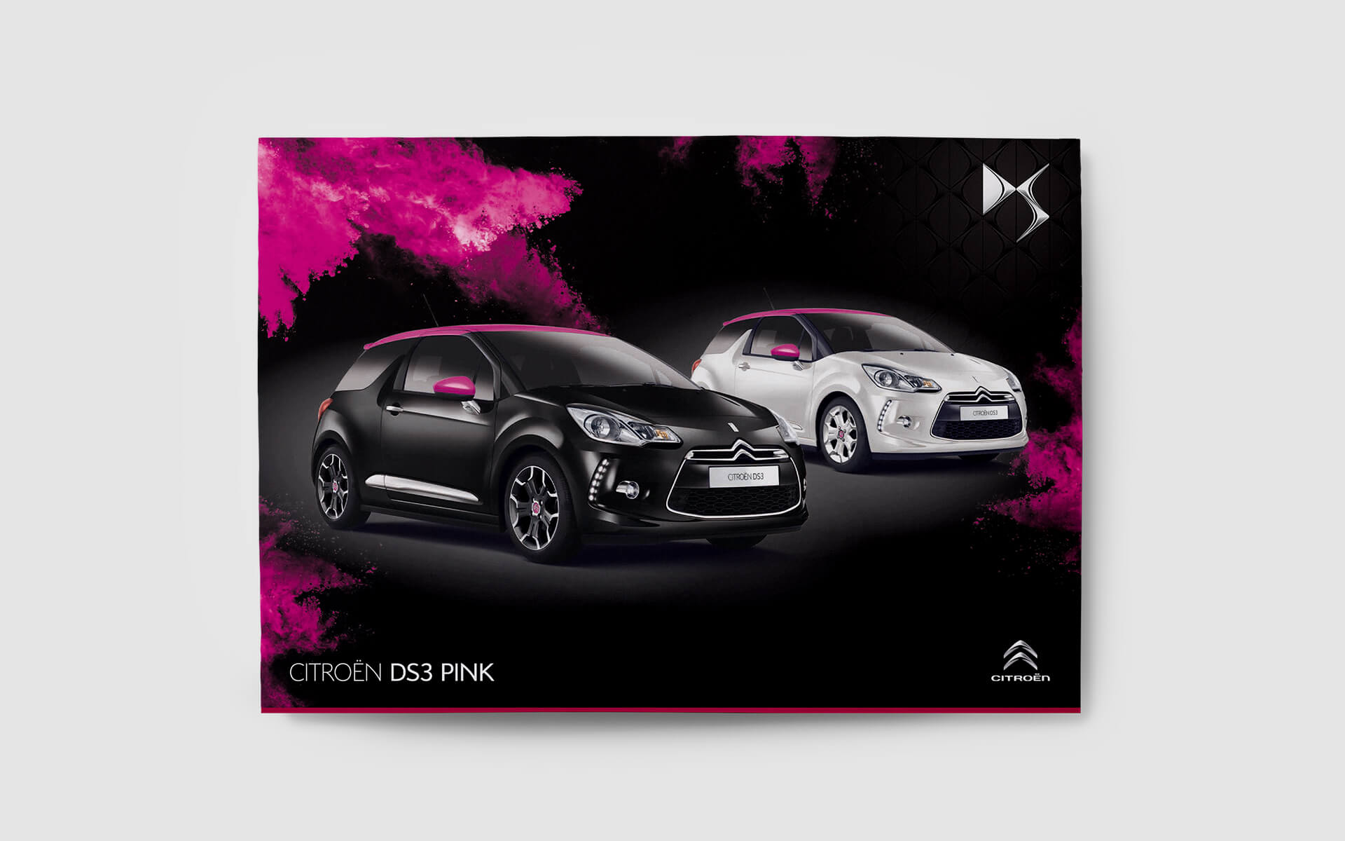 DS3 Pink Brochure cover